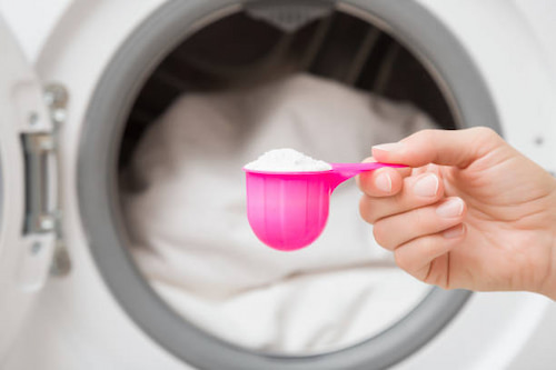 پودر لباسشویی لکه بر کم‌ کف و آنزیم‌ دار